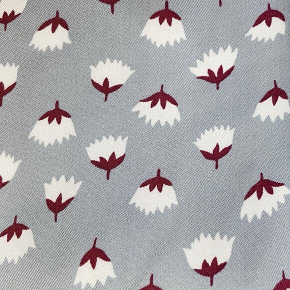 Coquette Boden Floral Long Sleeve Button Front Tunic Mini Dress Women’s 10 Gray - Picture 8 of 11